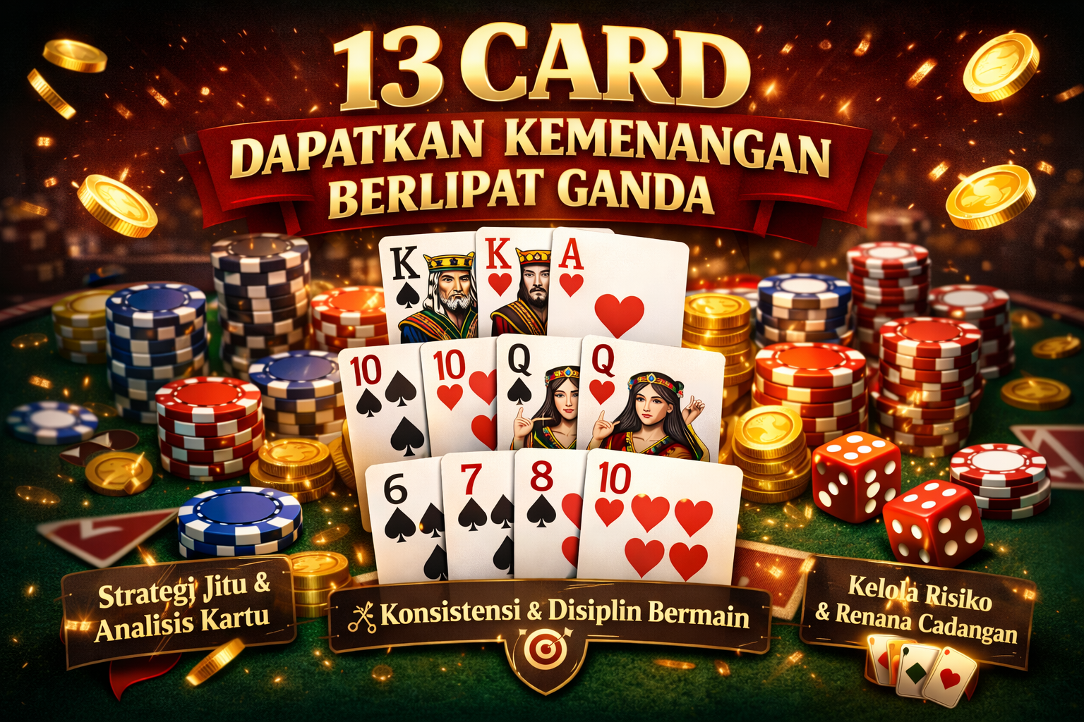 13 CARD Kemenangan Berlipat Ganda