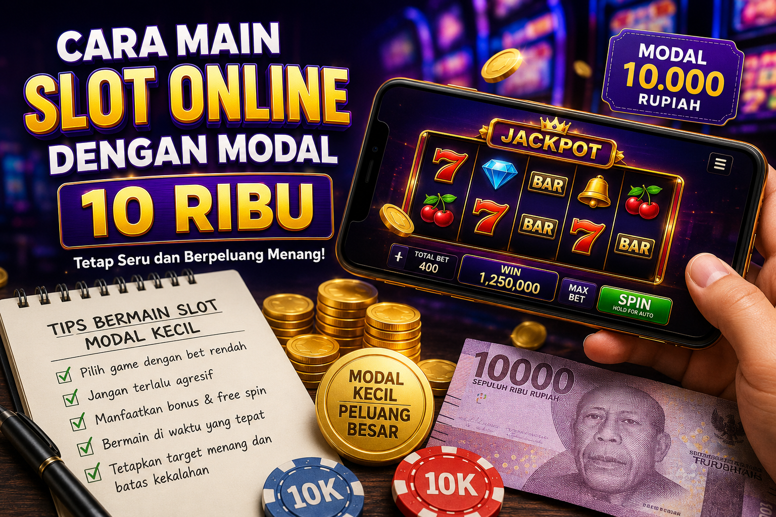 Slot Online Modal 10 Ribu
