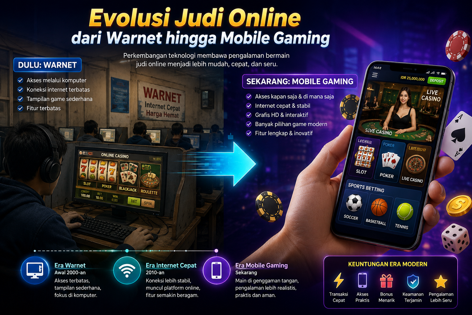 Evolusi Judi Online