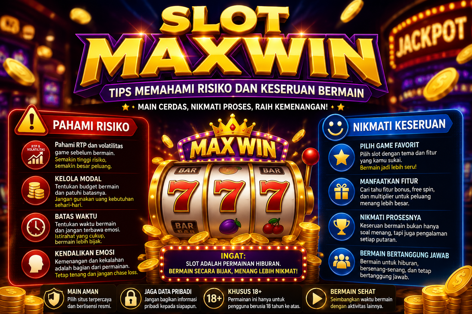 Slot Maxwin: Tips Memahami