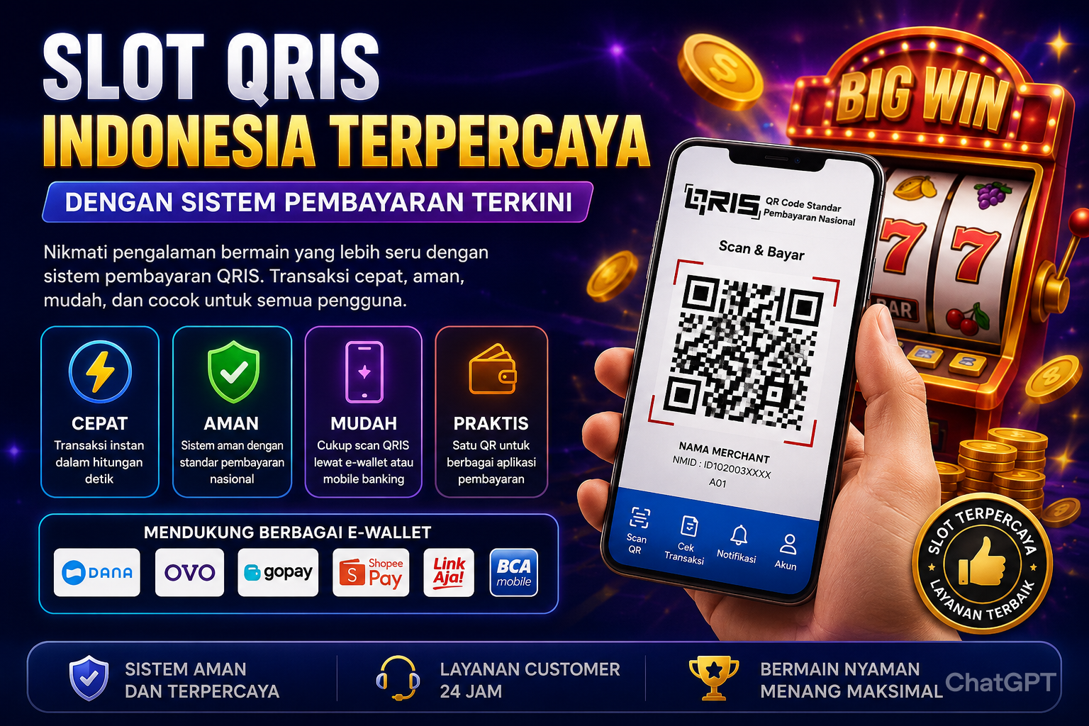 Slot QRIS Terpercaya Sistem Pembayaran