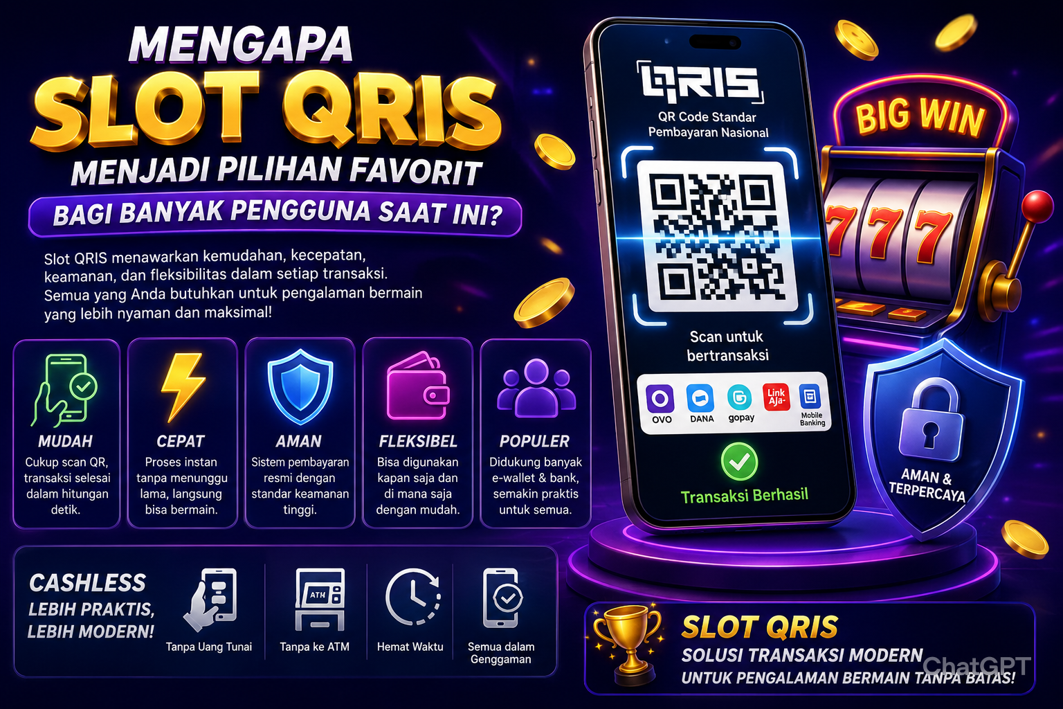 slot qris menjadi pilihan