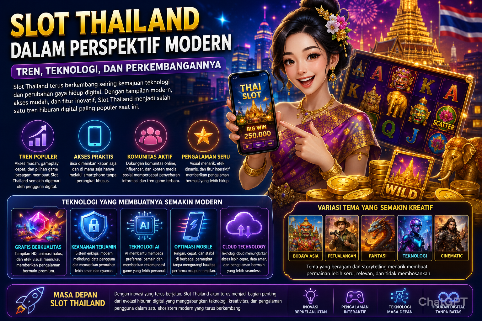 slot thailad modern tren