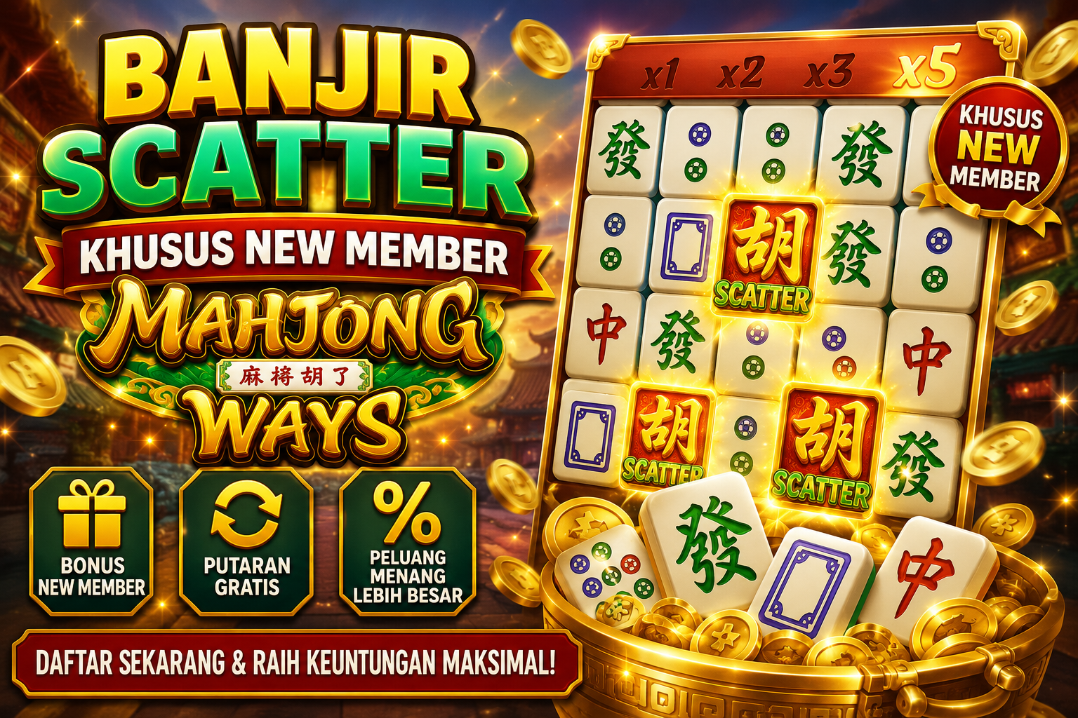 Banjir Scatter Mahjong Ways