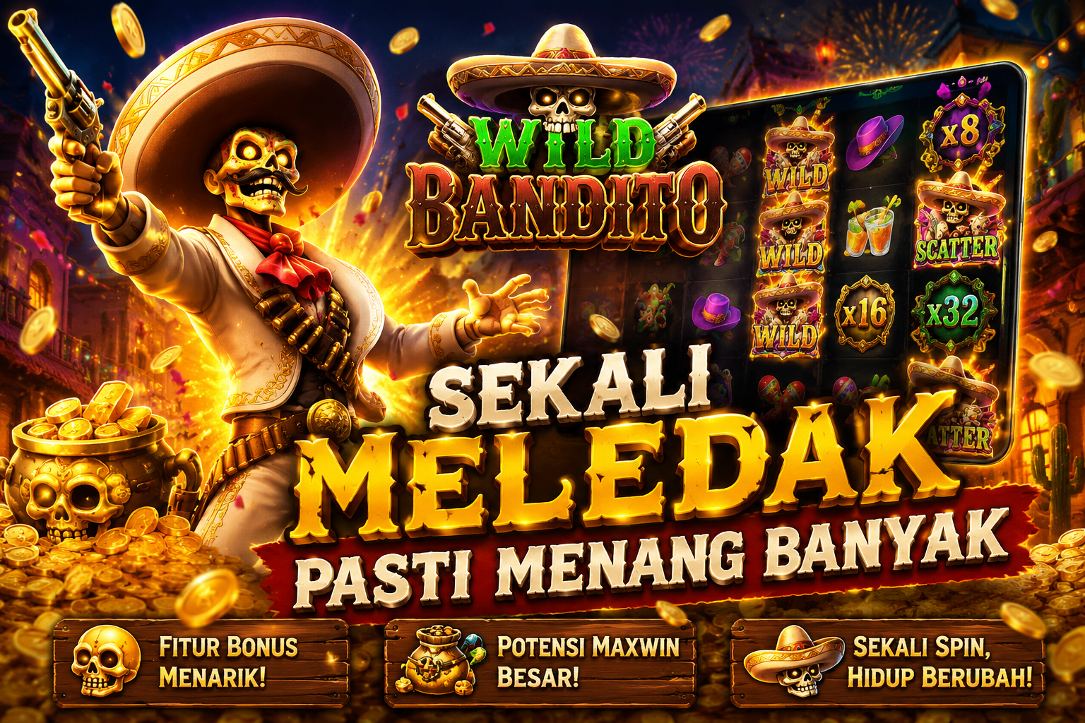 Wild Bandito Menang Banyak