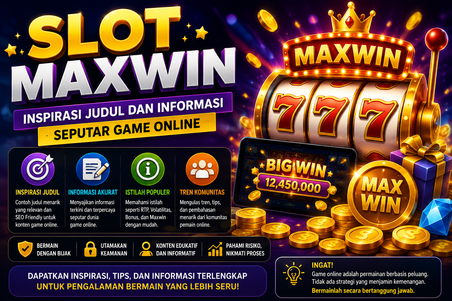 Slot Maxwin Inspirasi Judul