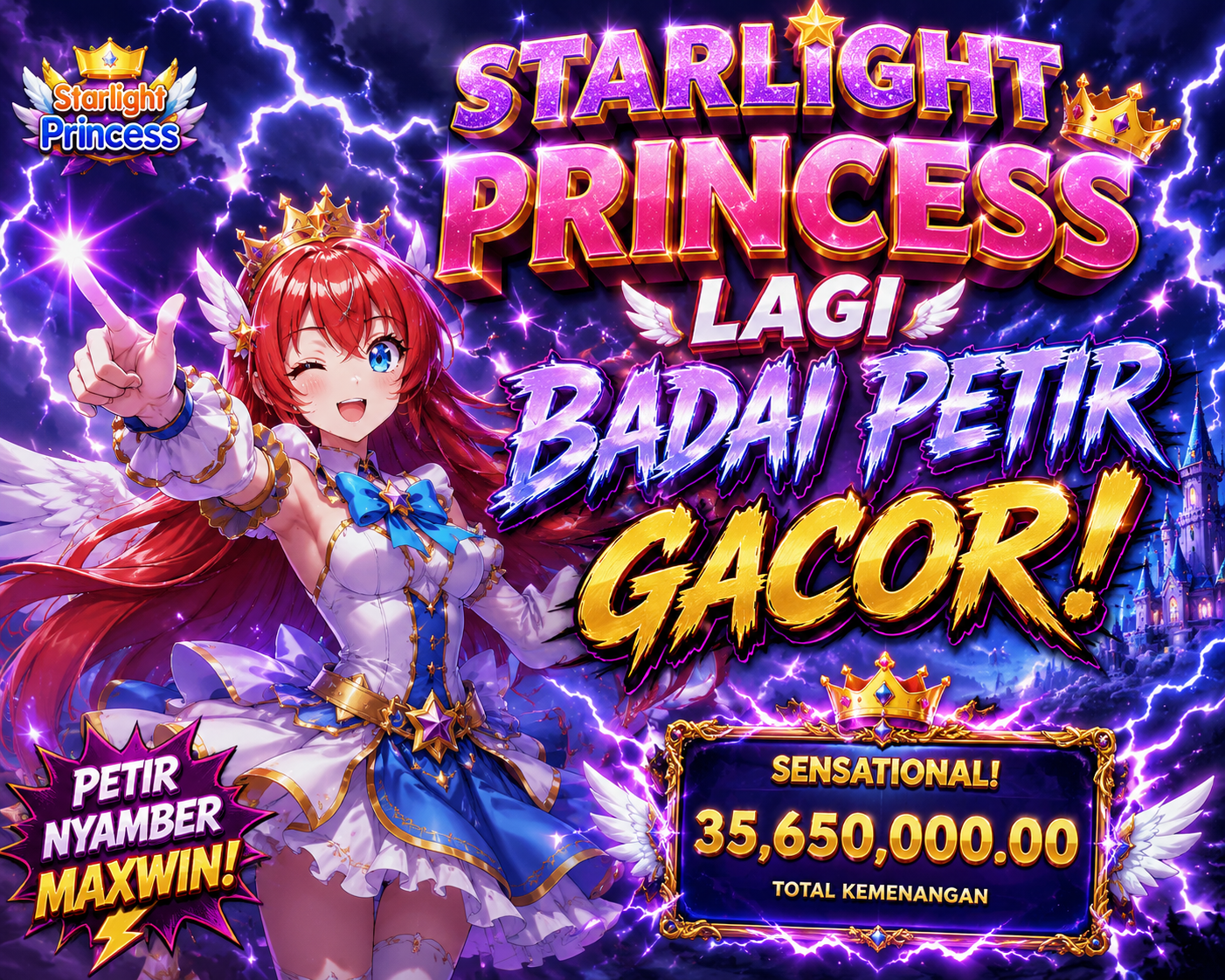 starlight princess badai petir gacor