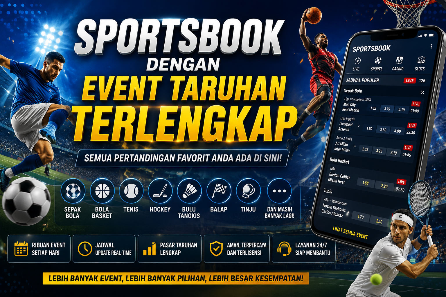 Sportsbook Event Taruhan