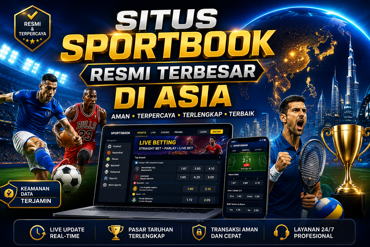 Sportbook Terbesar Asia