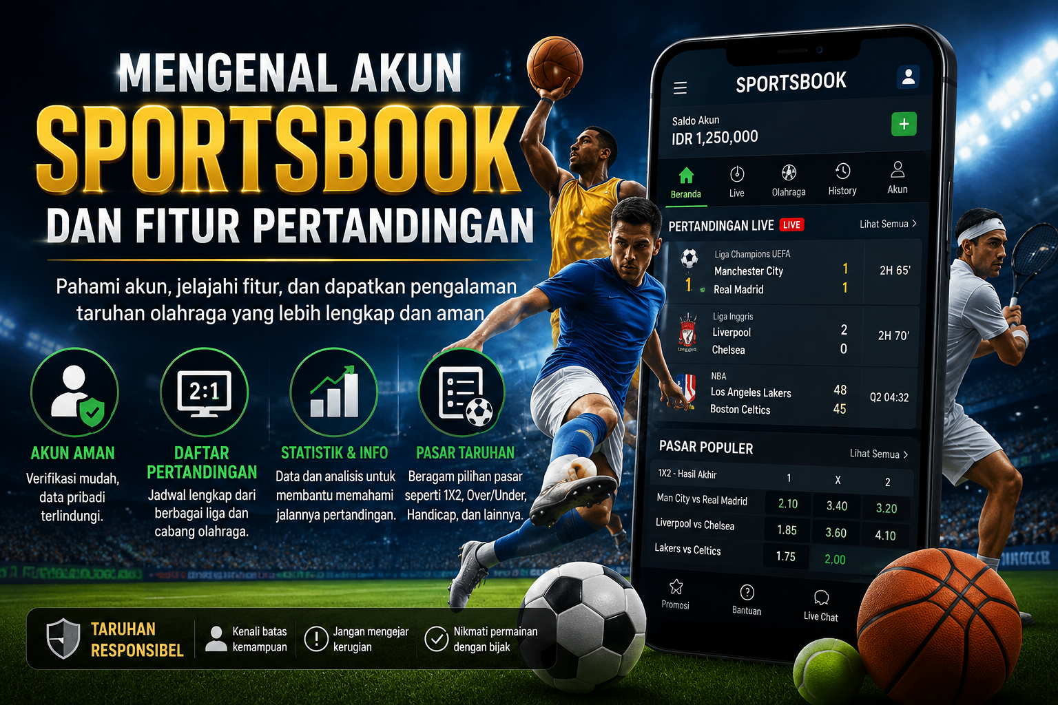 Mengenal Akun Sportsbook