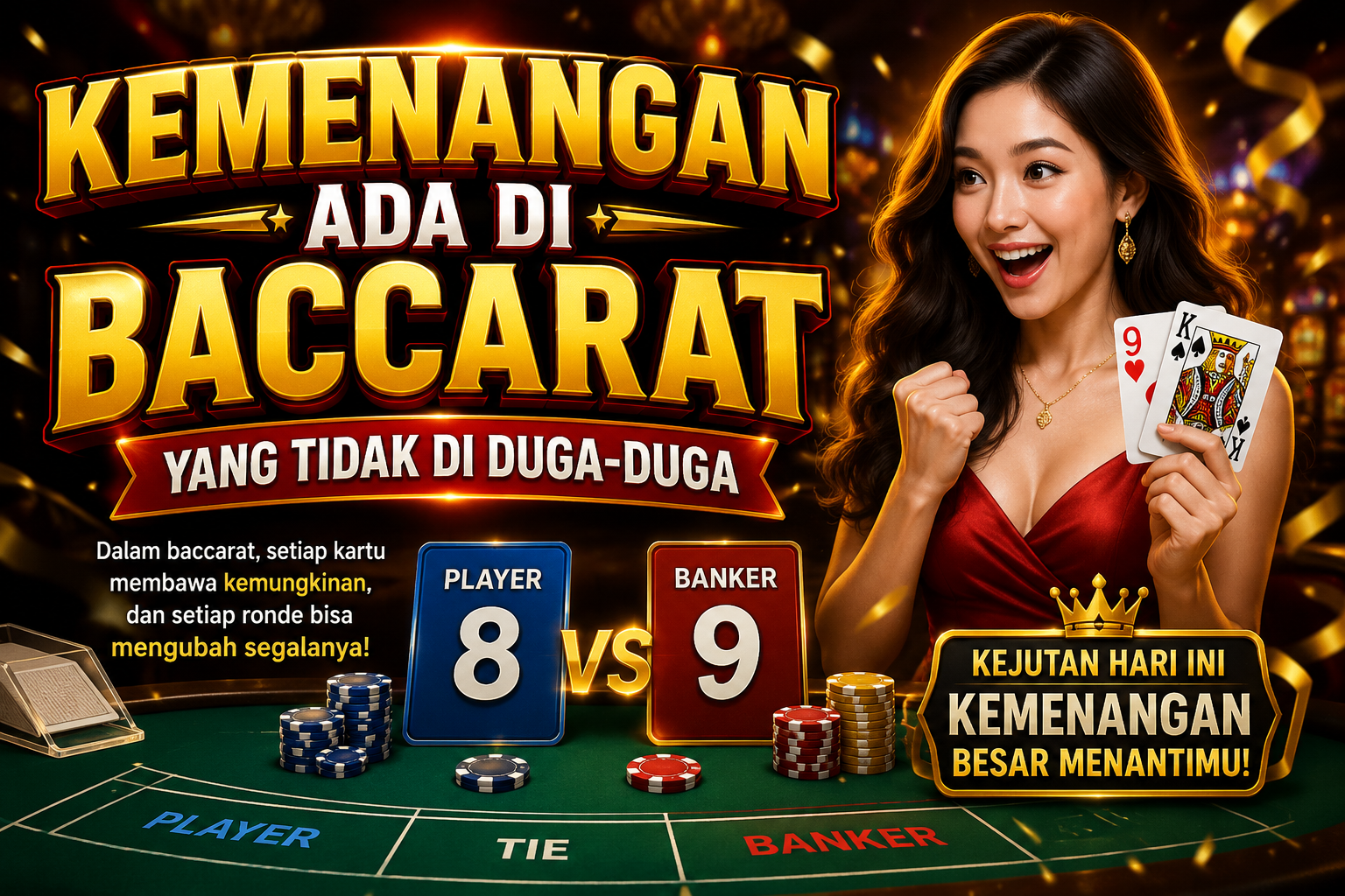 Kemenangan Ada di Baccarat