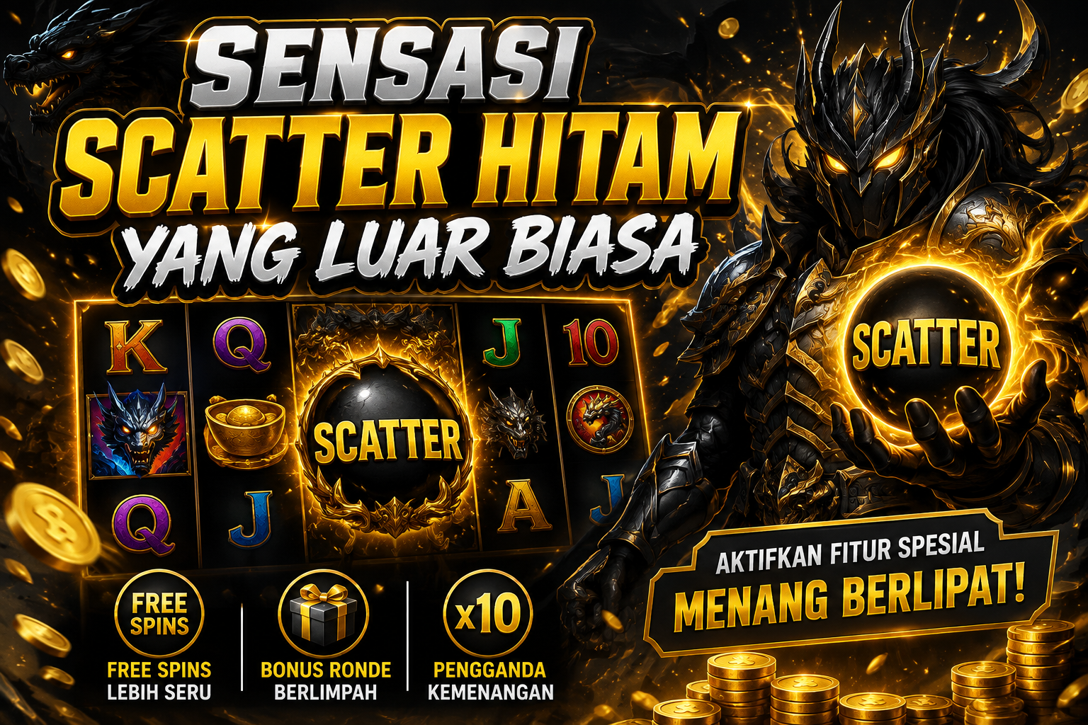 Scatter Hitam Luar Biasa